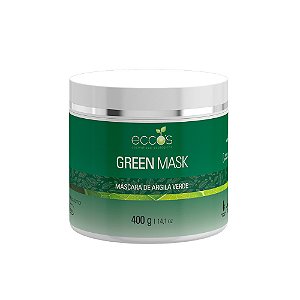 Máscara Facial de Argila Green Mask 400g - Eccos Cosméticos