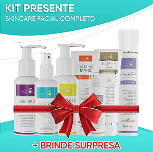 Kit Skincare Completo - Presente + BRINDE - Eccos Cosméticos