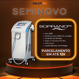 Equipamento De Depilação Epilação Soprano Xl