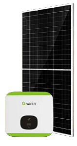 kit geradora de energia fotovoltaico 2,2kwp até R$300,00 de conta mês