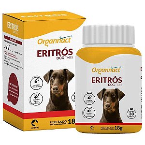 ERITRÓS DOG TABS ORGANNACT  18G (30 TABLETES)