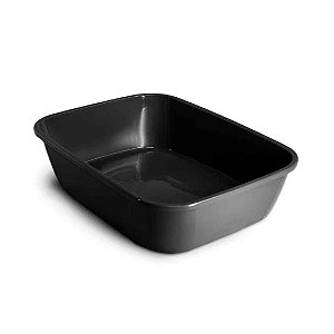 CAIXA AREIA HIGIENICA WC GATOS CAT LIGHT - PRETO