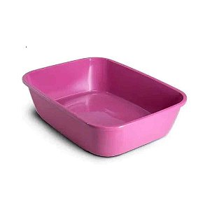 CAIXA AREIA HIGIENICA WC GATOS CAT LIGHT - ROSA