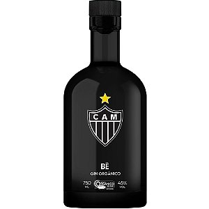 Gin BË Atlético Mineiro Garrafa Preta 750 ml