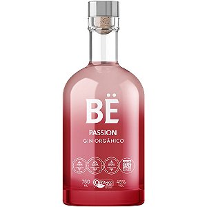 Gin BË Passion Garrafa 750 ml