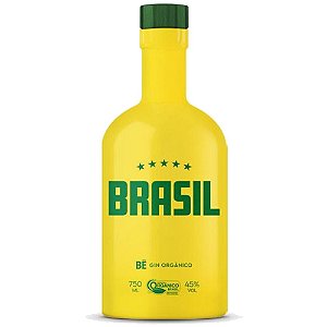 Gin BË Brasil Garrafa Amarela 750 ml