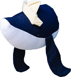 Baleia com chapéu