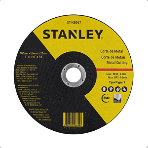 Disco Corte 7x1,6 Fino Stanley
