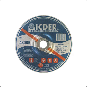 Disco Desbaste - Icder