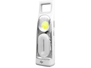 Lampião Albatroz Recarregável Led 7155 (16 Leds + Cob)