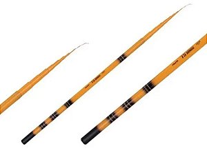 Vara Pesca Telescópica Bambu 2,10m Fibra De Vidro - Tsuna