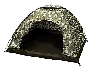 BARRACA AF-008 Camuflado Cinza 3 pessoas Albatroz