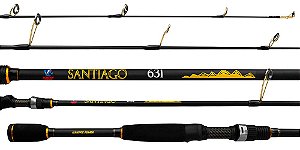 Vara Santiago Albatroz Molinete 631 1,89m 6-14Lbs