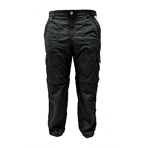 Calça 2 em 1 Presa Viva Cor Chumbo Com Bolsos