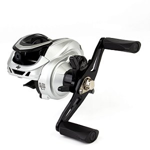 Carretilha S22 Prata Esquerda Drag 7kg 6 Rolamentos Albatroz