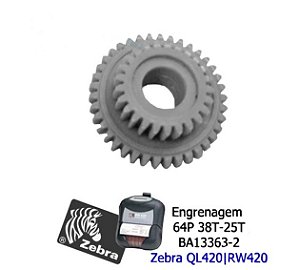 Engrenagem Zebra RW420 (64P 38T-25T)