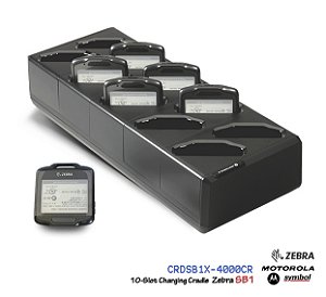 *Carregador de bateria 10 slots Zebra Motorola SB1