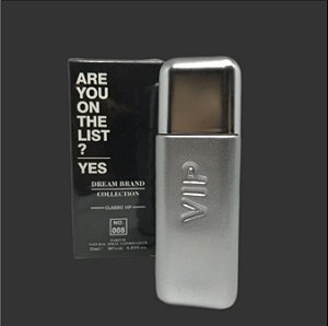 Inspiração 212 Vip Men Brand 008 - 25ml
