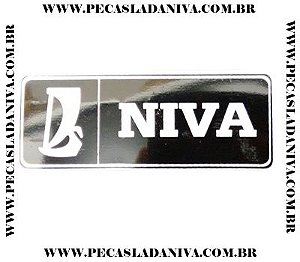Emblema Lateral Traseiro Niva Ref. 0855