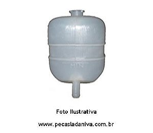 Reservatório ou Bujão de Água do Radiador Laika s/ Tampa Original(Usado) Ref. 0140