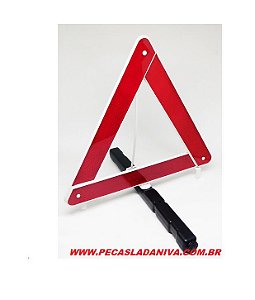 Triangulo de Segurança com base Pesada (universal) todos (novo) ref. 1024