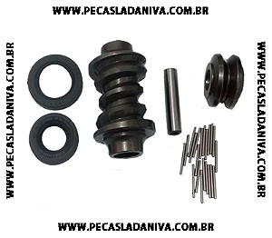 Reparo da Caixa de Direção Niva c/ Retentores (Novos) Ref. 0414