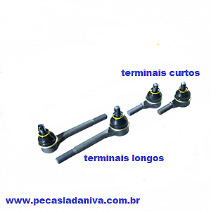 Terminais de direção lada Niva kit 4 Peças (novo) Ref. 0917
