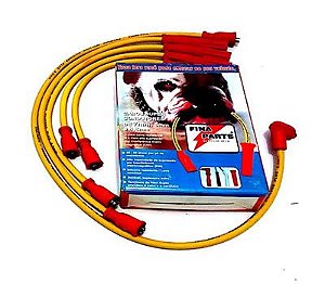 Cabos de Vela de Ignição Lada Laika 4Cil. Silicone 8mm (Novo) Ref. 0058