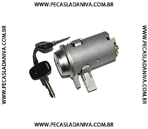 Contato ou Miolo de Ignição com 2 Chaves Laika Original (Novo) Ref. 0517