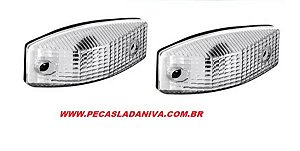 Pisca Lateral Paralama Niva Paralelo o Par c/ Lâmpadas e Soquetes cor branca (Novo)ref. 0964