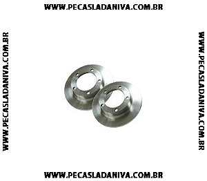 Disco de Freio o Par Dianteiro Niva (novo) Ref. 0048