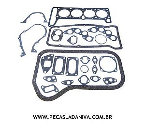 Jogo de Juntas de Motor Niva 1.6 sem Retentores (Novo) Ref.0202