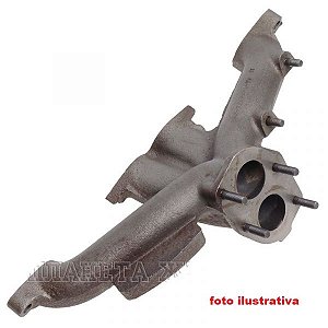 Coletor de Escapamento Motor lada Laika (usado) Ref. 0930