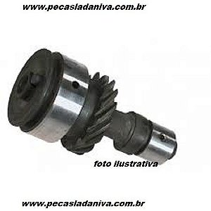 Comando Auxiliar ou Eixo de Acionamento da Bomba de Oleo Motor Lada laika (usado) ref. 1045