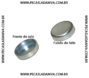 Selo do Bloco Motor Laika (novo) Ref. 0636