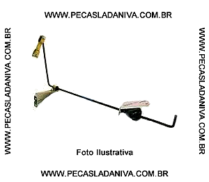 Pedal ou vareta de Ferro do Acelerador Niva (Usado) Ref. 0363