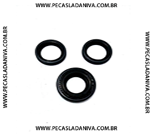 Kit de Retentores Diferencial Dianteiro Niva (Novo) Ref. 0373