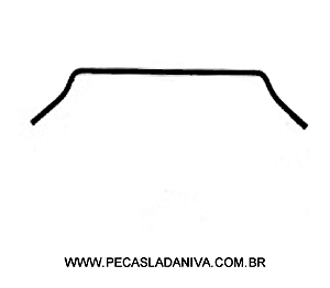 Barra Estabilizadora Dianteira Niva envio somente transportadora (usada) Ref. 0304