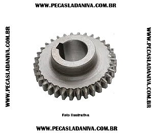 Engrenagem da Ré da árvore Secundária Niva (Usada) Ref. 0561