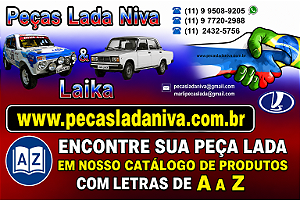 Peças para Lada Niva e Lada Laika Originais
