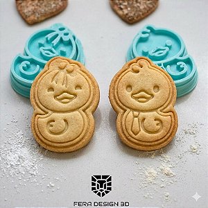 Cortador e Marcador - Casal de Patinhos (Dia Namorados)