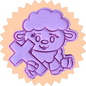 Cortador e Marcador 3D Ovelha Páscoa