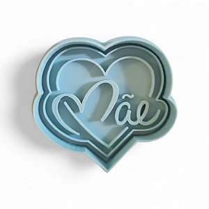 Cortador e Marcador 3D Coração de Mãe (Dia das Mães)