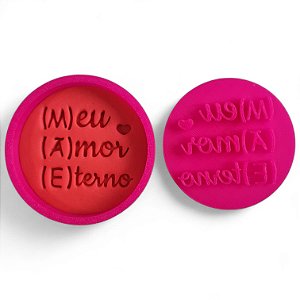 Cortador e Marcador 3 D Mãe Amor Eterno (Dia das Mães)