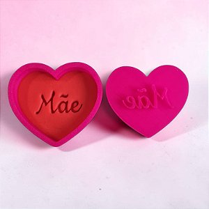 Cortador e Marcador 3D Coração Mãe (Dia das Mães)