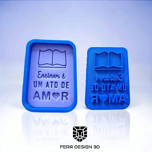 Cortador + Marcador - Ensinar é um Ato de Amor-Professor