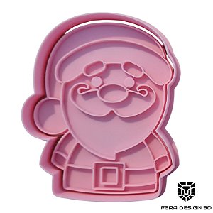 Cortador + Marcador - Papai Noel 8 (Natal)
