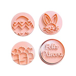 Cortador + Marcadores - Kit Páscoa 1