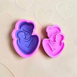 Cortador e Marcador em 3D Colo de mamãe bebê (Dia das Mães)