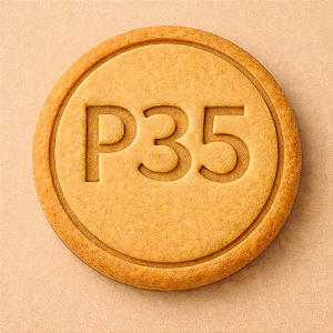 Cortador e Marcador de Biscoito Personalizado - P35